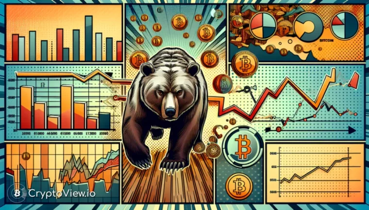 Czy Bitcoin może wkrótce gwałtownie spaść?