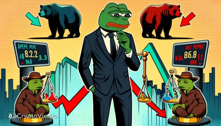 Ondergaat PEPE een neerwaartse trend?