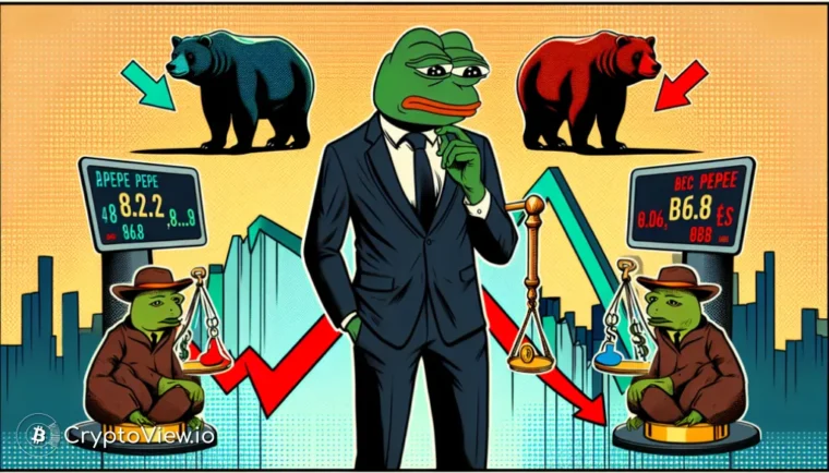 페페가 하락을 맞이하고 있는가?