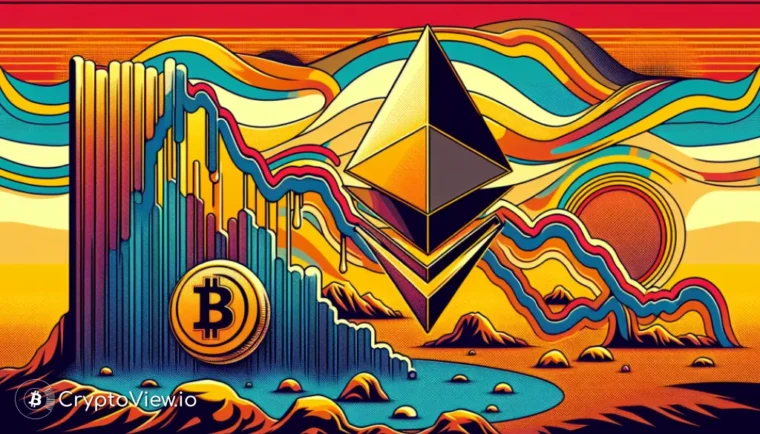Er Ethereum på vej mod en stor nedtur?