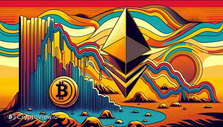 Ethereum si sta dirigendo verso un forte calo?