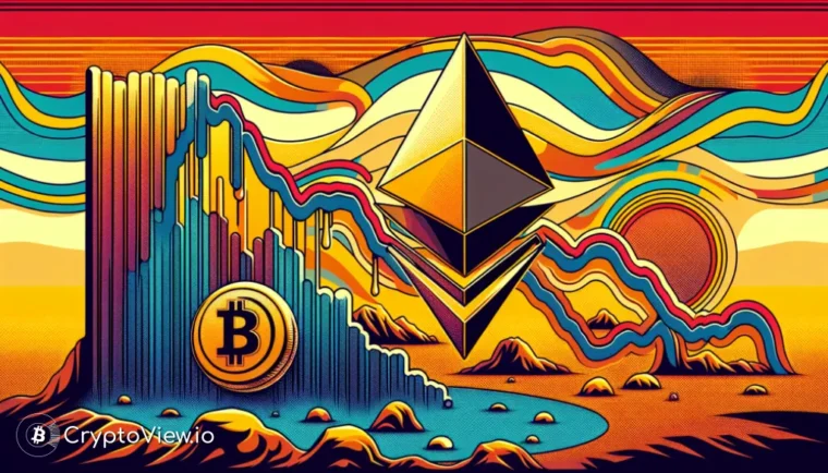 Czy Ethereum zmierza ku znaczącemu spadkowi?