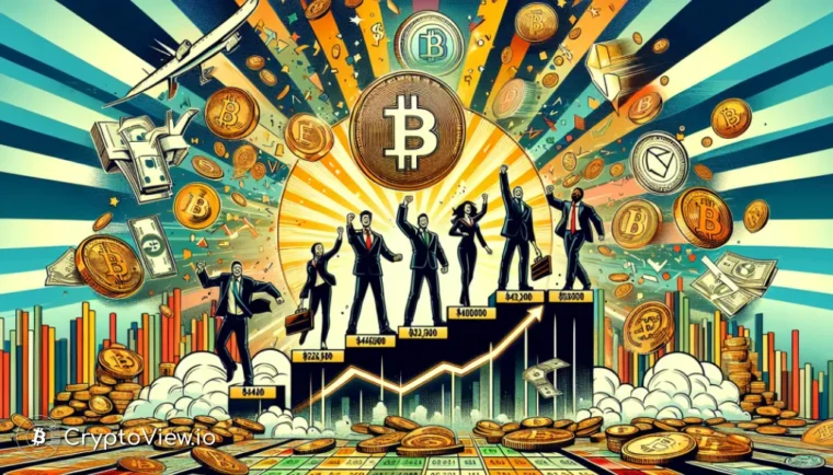 Почему биткоин поднимается выше $43 000?