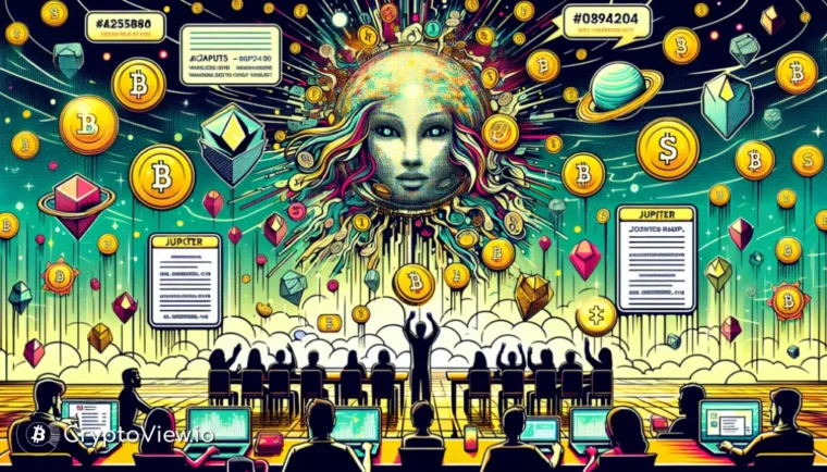 Jupiter 에어드랍이 눈에 띄나요?