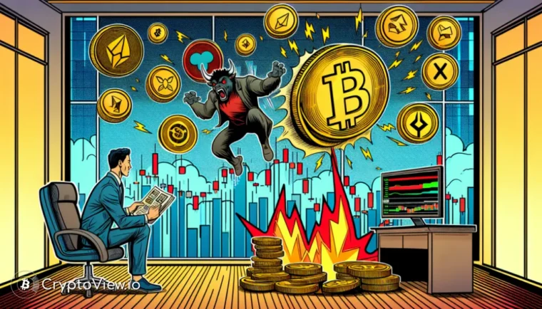 Czy Kryptowaluty mogą wzrosnąć z powodu krótkiego sprężenia?