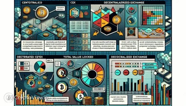 كيف تتراكم تبادلات العملات الرقمية هذا الشهر؟