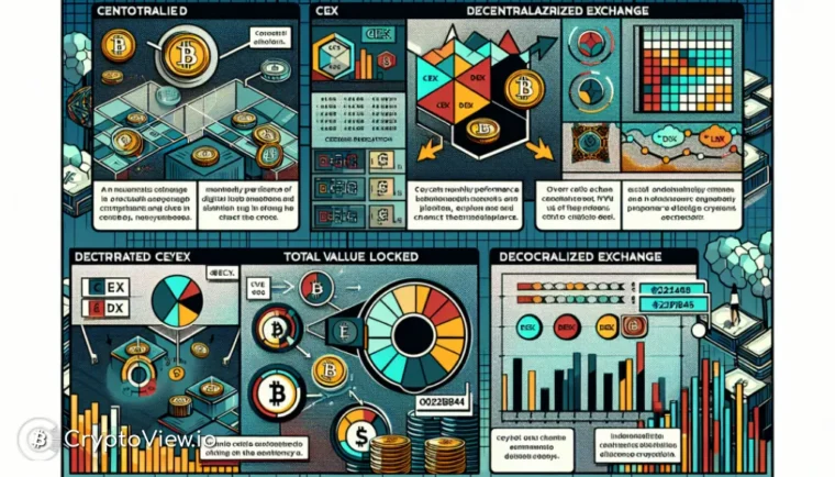 ¿Cómo se comparan los intercambios de criptomonedas este mes?