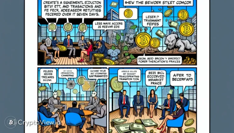 Warum sinken die Bitcoin-Transaktionsgebühren?