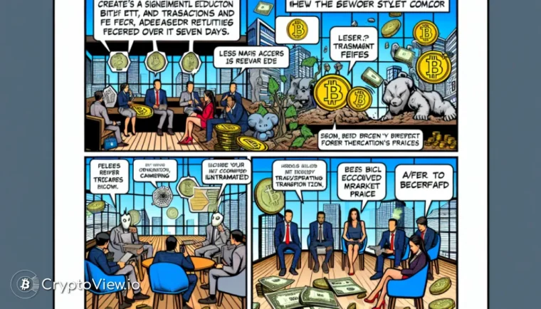 Perché le commissioni di transazione di Bitcoin stanno diminuendo?