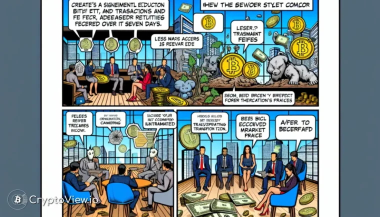 Hvorfor synker Bitcoin-transaksjonsgebyrene?