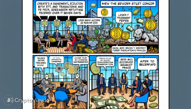 Dlaczego opłaty za transakcje Bitcoin spadają?