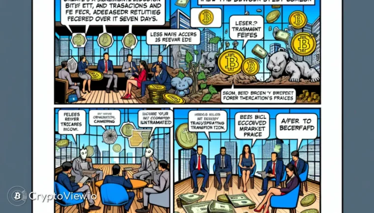 Varför sjunker Bitcoin-transaktionsavgifterna?