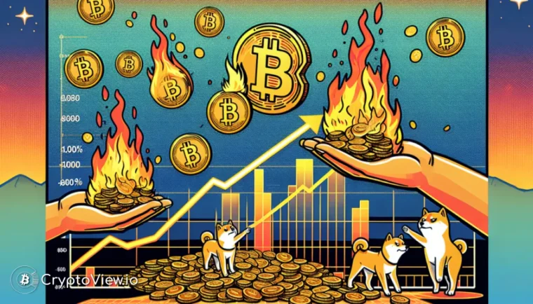 Shiba Inuのバーン率は増加していますか?