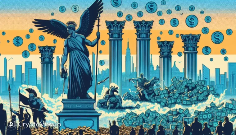 Volgt Amerika het lot van het Romeinse Rijk?