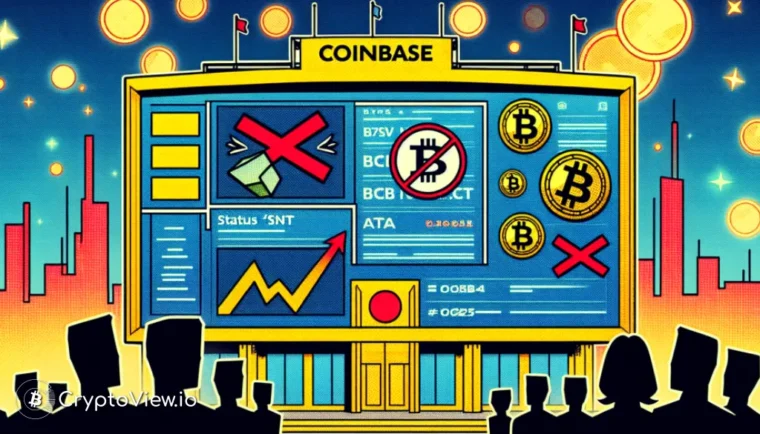 Quelle est la suite pour la dernière suppression de Coinbase?