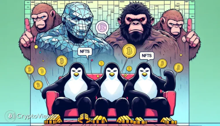 Können Pudgy Penguins die gelangweilten Affen überholen?