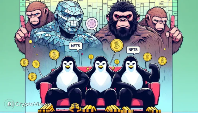 Les Pudgy Penguins peuvent-ils dépasser les Bored Apes ?