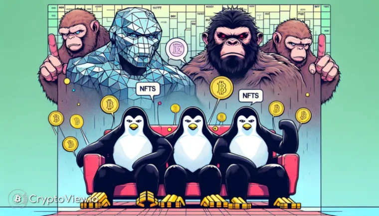 퍼지 펭귄이 지루한 원숭이를 앞서나갈 수 있을까?