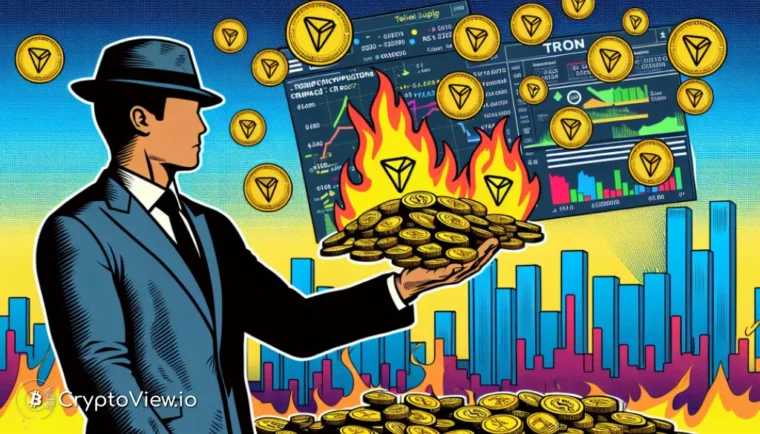 Udløser TRON's Token Burn en Rally?