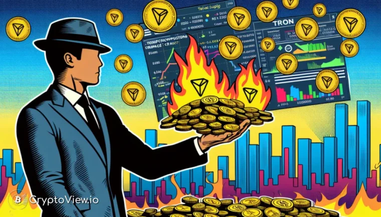¿Está la Quema de Tokens de TRON Desencadenando un Rally?
