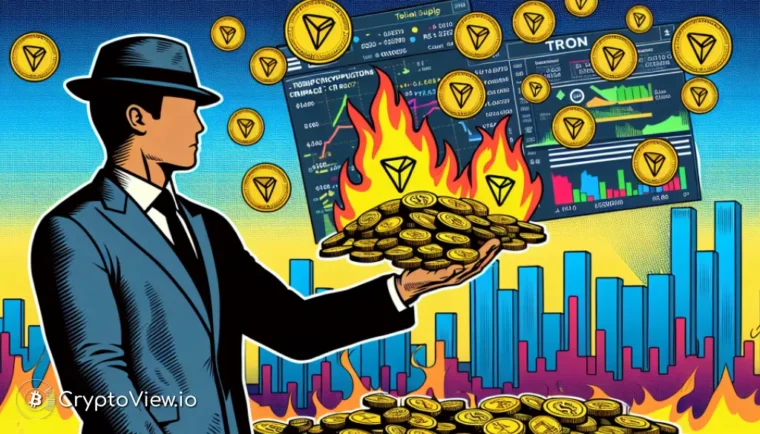 La riduzione dei token TRON sta scatenando un rally?