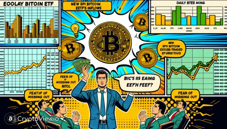 ¿Cómo afectan las entradas de Bitcoin ETF a los precios del BTC?