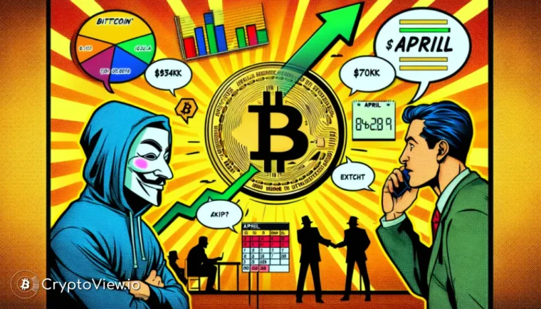 Kan BTC Suse til 70.000 $ i april?