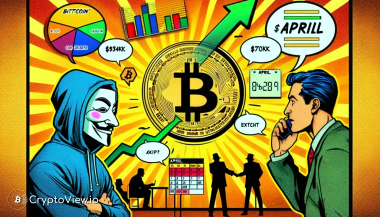 4月にBTCは$70Kに急騰する可能性はあるか？