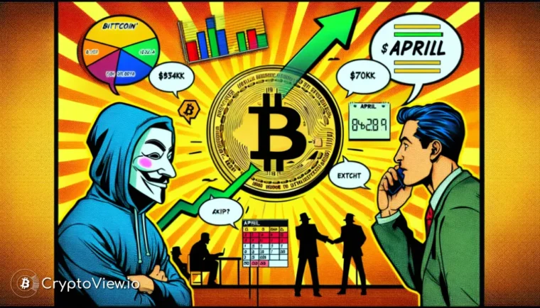 4월에 BTC가 $70K로 치솟을 수 있을까?