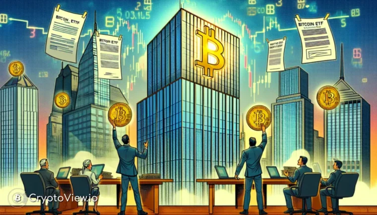 ¿Los bancos se están sumergiendo en los ETF de Bitcoin?