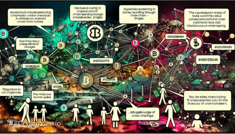 ¿Está aumentando el lavado de dinero con criptomonedas a través de puentes entre cadenas?
