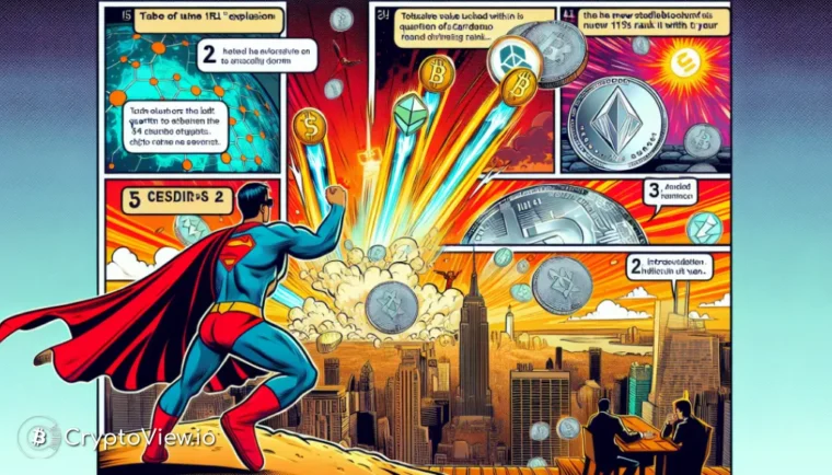 ¿Está Cardano superando a Ethereum en el crecimiento de TVL?