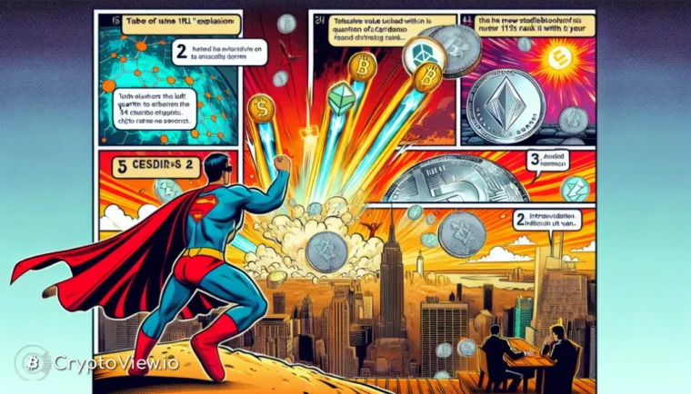 Cardano이 TVL 성장에서 이더리움을 앞서나가고 있습니까?