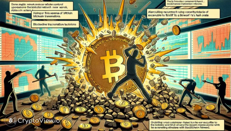 ¿Es factible un ataque del 51% a Bitcoin o Ethereum?