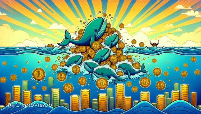 Os Baleias do Bitcoin Aumentarão em Número até 2024?