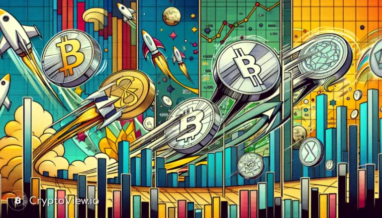 من هو الأول في قوائم العملات الرقمية هذا الأسبوع؟