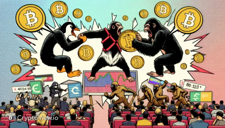 Está o Pudgy Penguins Ofuscando o BAYC?