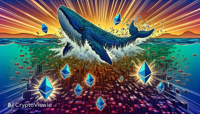 Está o Ethereum Vendo Compras Maciças de Baleias?