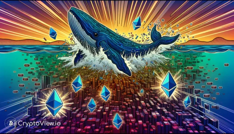 이더리움이 대규모 고래 매수를 보이나요?