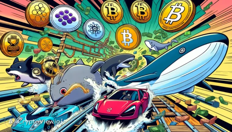 Le Altcoin Stanno Guadagnando Attraverso le Mosse delle Balene?