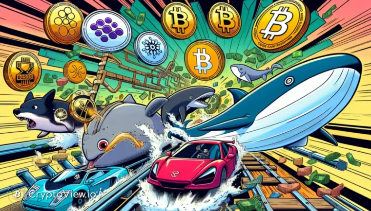 Er Altcoins Gevinst gjennom Hvalbevegelser?