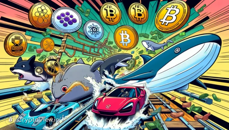 Os Altcoins Estão Ganhando Através das Movimentações de Baleias?