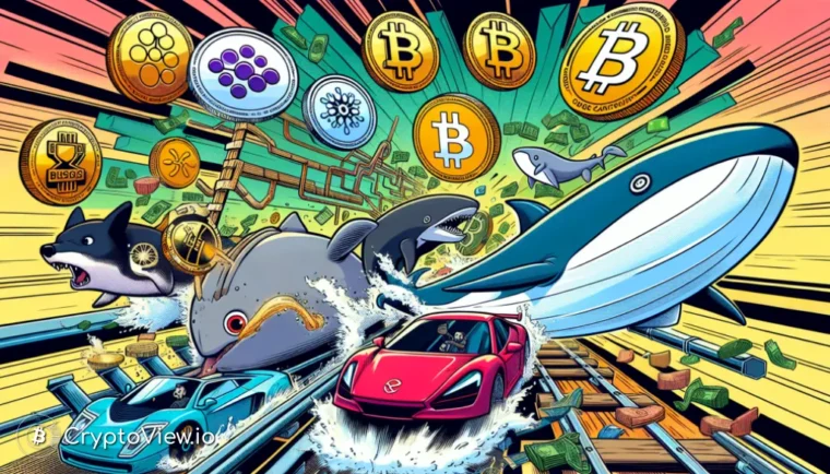 알트코인이 고래의 이동을 통해 이득을 보고 있습니까?