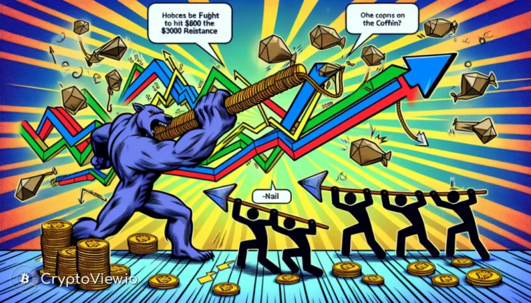 이더리움, 3000달러를 넘을 준비가 되어 있나요?