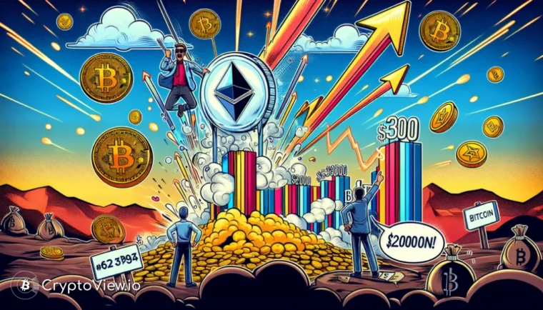 Ethereum ETH이 최근 3천 달러를 넘었습니까?