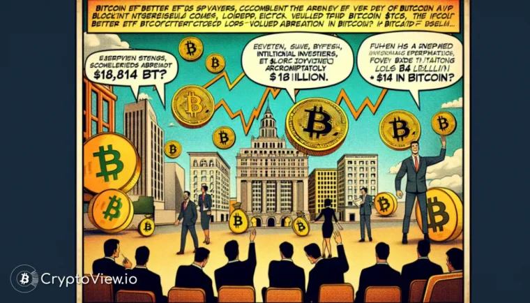 من يتجمع بمليارات الدولارات في صناديق البيتكوين المتداولة في البورصة المشتقة؟