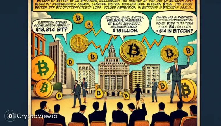 Wie verzamelt er miljarden in Bitcoin ETF's?