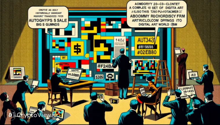 Hvad handler Buzzen om Autoglyphs Set-salget om?