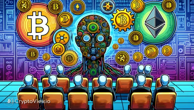 I Token AI sfidano la flessione del mercato delle criptovalute