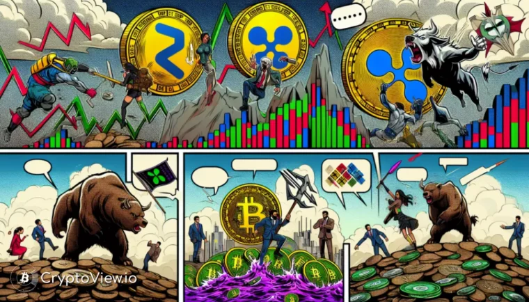 Vil XRP overhale ADA og ramme $1 snart?
